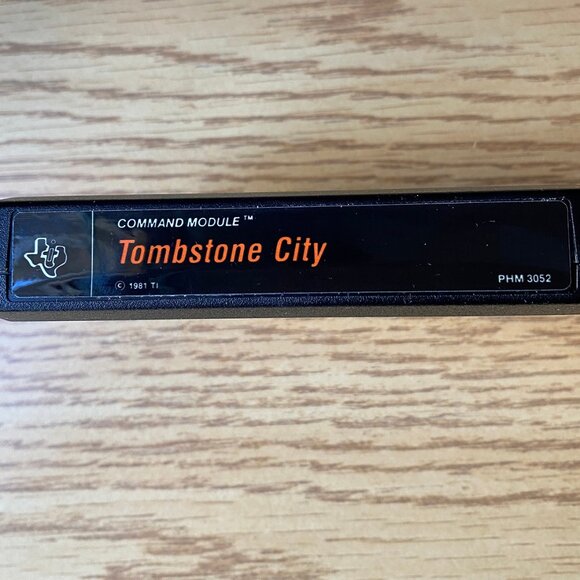 Texas Instruments Video Game Cartridges The Attack, Parsec, Tombstone City - Picture 3 of 6